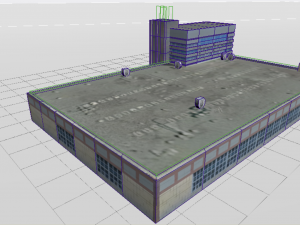 Administrative building 3D Модель