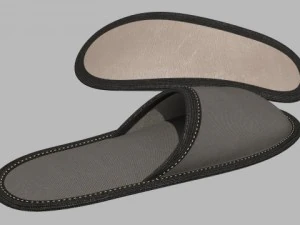 sandal rumah Model 3D