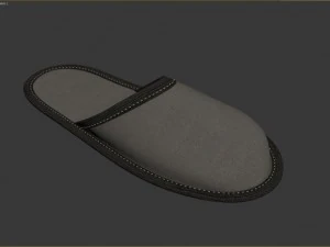 sandal rumah Model 3D