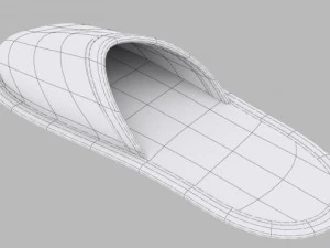 sandal rumah Model 3D