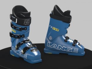 Ski boots lange Modelo 3D
