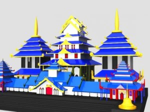 马德韦马扎伊宫 3D 模型
