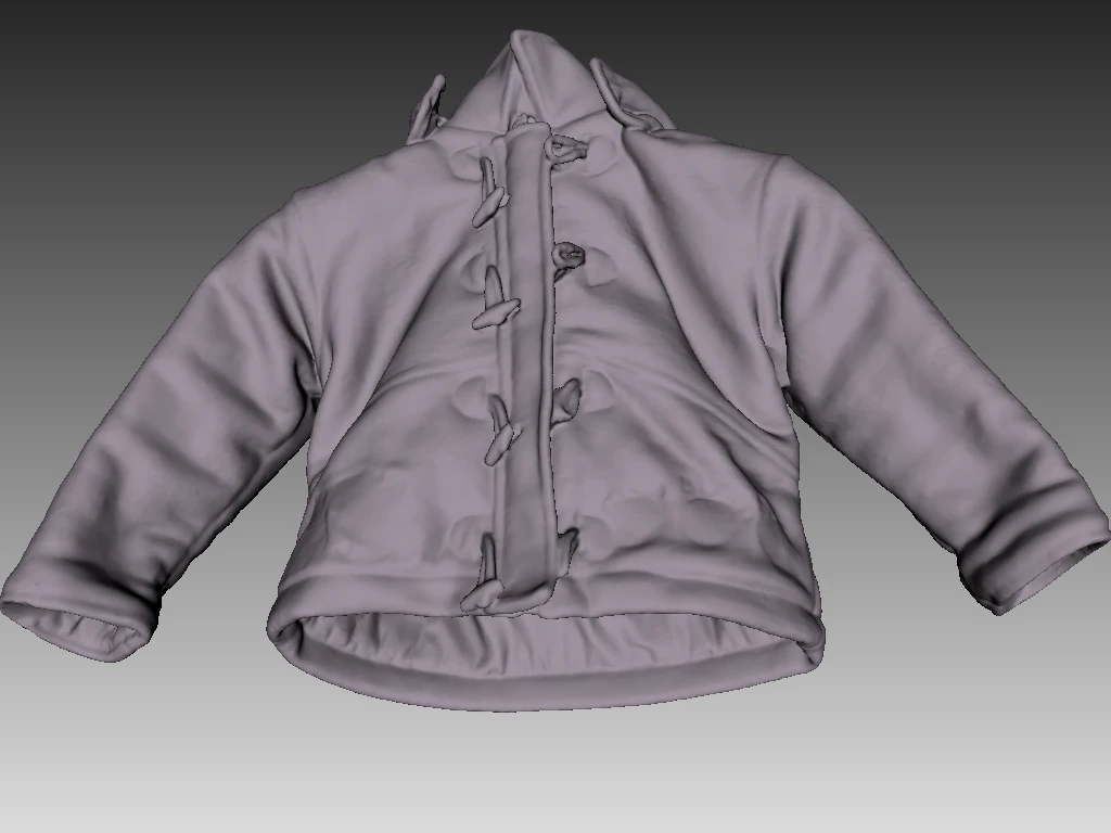 jacket child 3D Model .c4d .max .obj .3ds .fbx .stl .blend 