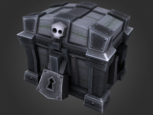 deadmans treasure chest Modèle 3D