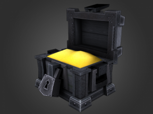 deadmans treasure chest 3D Модель