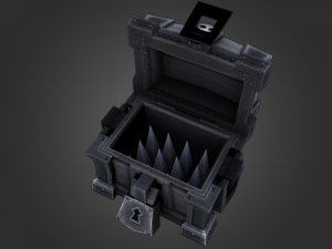 deadmans treasure chest 3D Модель