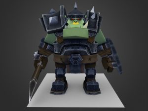 orc footsoldier 3D Model