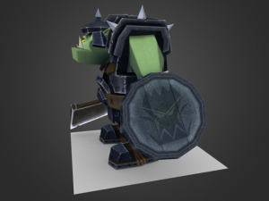 orc footsoldier 3D Model