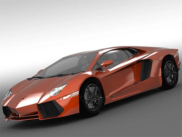 aventador lp7004 3D Model .c4d .max .obj .3ds .fbx .stl .blend 