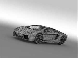aventador lp7004 3D 모델