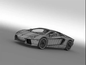 aventador lp7004 3D Model