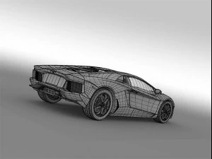 aventador lp7004 3D Model