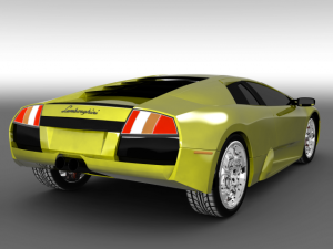murcielago 3D 模型