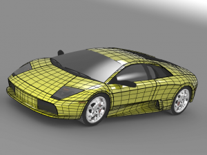 murcielago 3D 模型