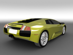 murcielago 3D 模型