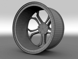rim for lamborghini aventador 3D मॉडल