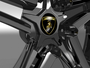 rim for lamborghini aventador 3D मॉडल