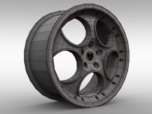 rim for murcielago 3D 모델