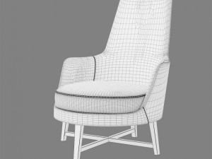 guscio alto 3D Model