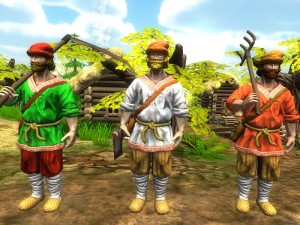 villager peasant 3D-Modell