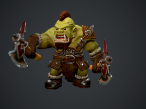 orc berserker 3D Model