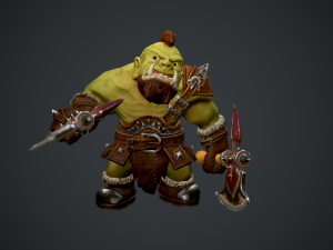 orc berserker 3D Model