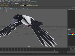 desenho animado falando espantalho Modelo 3D