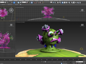 sucker virus bacteria or aliens 3D Model