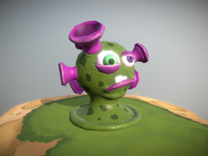 sucker virus bacteria or aliens 3D Model