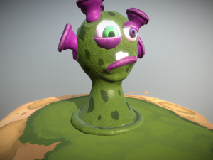sucker virus bacteria or aliens 3D Model
