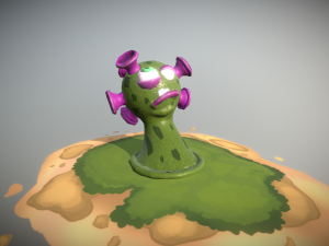 sucker virus bacteria or aliens 3D Model