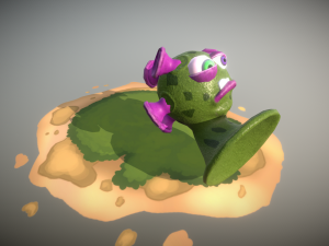 sucker virus bacteria or aliens 3D Model