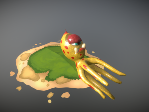 octopus virus bacteria or aliens 3D Модель