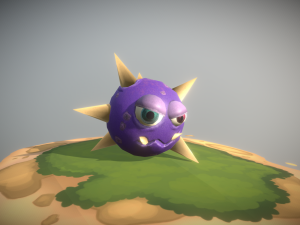 needle virus bacteria or aliens 3D-Modell