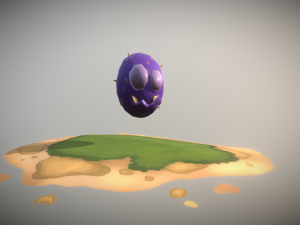 needle virus bacteria or aliens 3D-Modell
