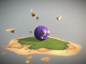needle virus bacteria or aliens 3D Model