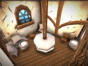 stylized mill 3D मॉडल