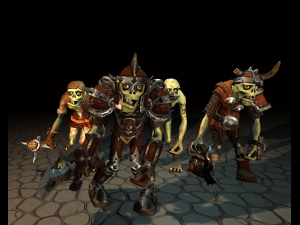 customization stylized zombie 3D 모델