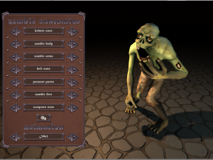 customization stylized zombie 3D 모델