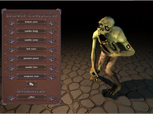 customization stylized zombie 3D Model
