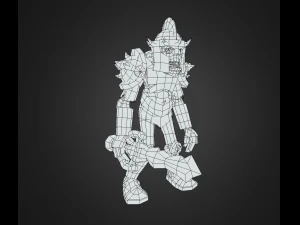 customization stylized zombie 3D Model