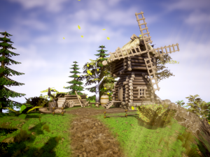 stylized village construction kit 3D मॉडल