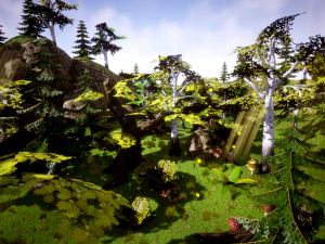 stylized village construction kit 3D Model