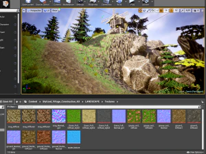 stylized village construction kit 3D Model