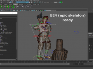 peasant villager man Model 3D