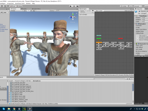 peasant villager old man 3D Model