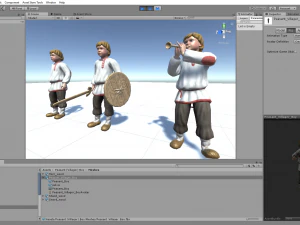 peasant villager boy 3D Model