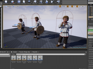 peasant villager boy 3D Модель
