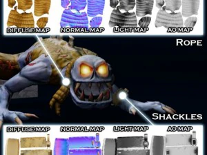 zombie ghoul 3D Model