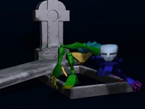 zombie ghoul 3D मॉडल